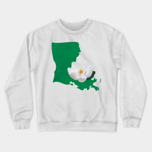 Louisiana Magnolia Crewneck Sweatshirt